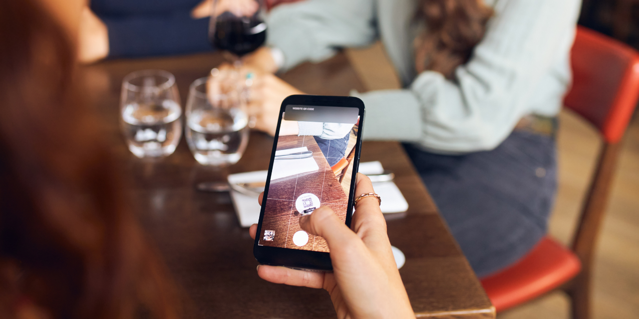 QR code restauration