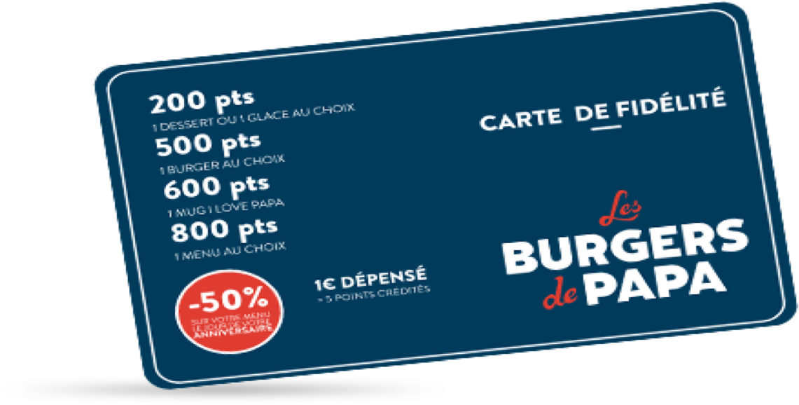 Les burgers de papa : exemple de fidélisation