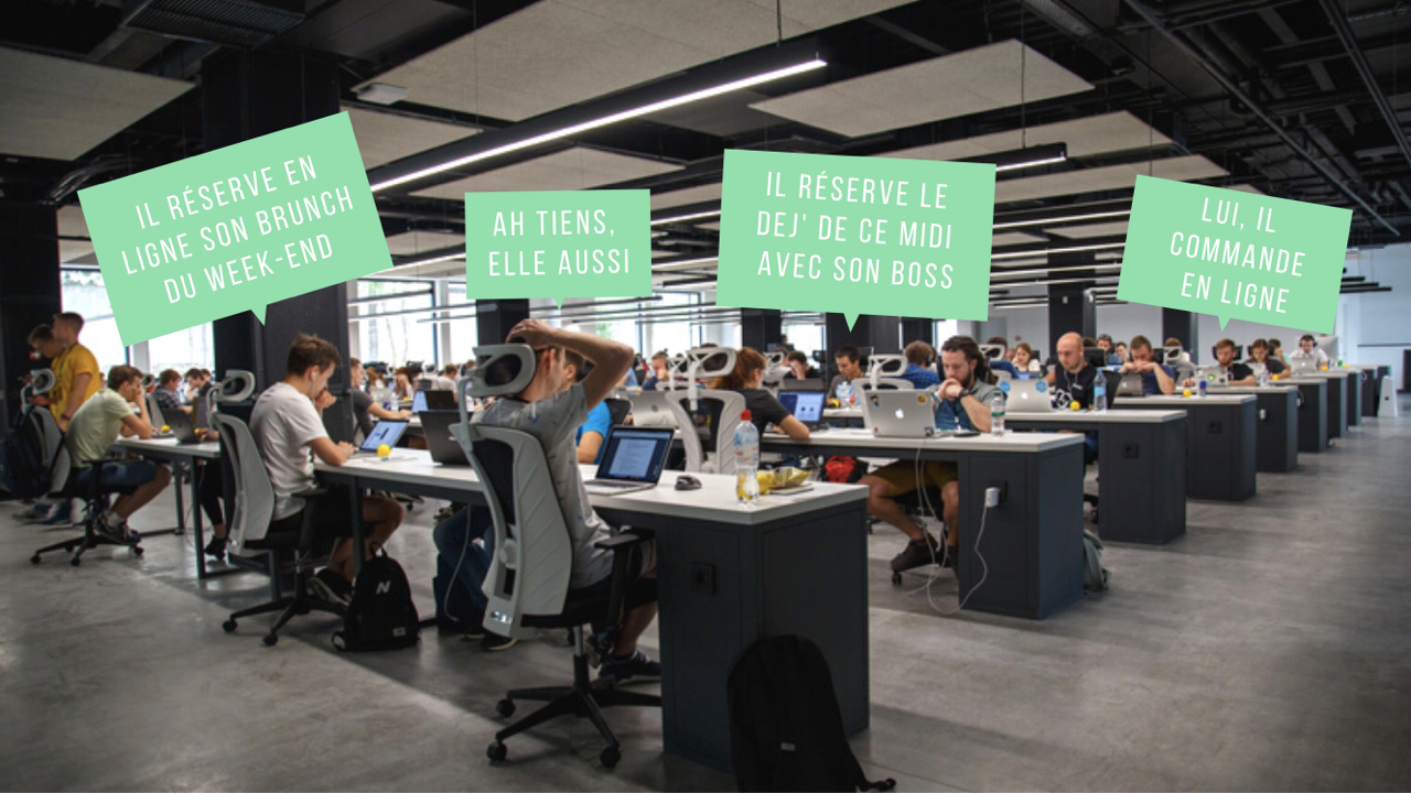 Les différents outils de la réservation en ligne