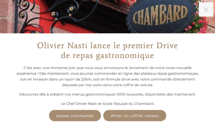 Mise en place d'un système de Click & Collect